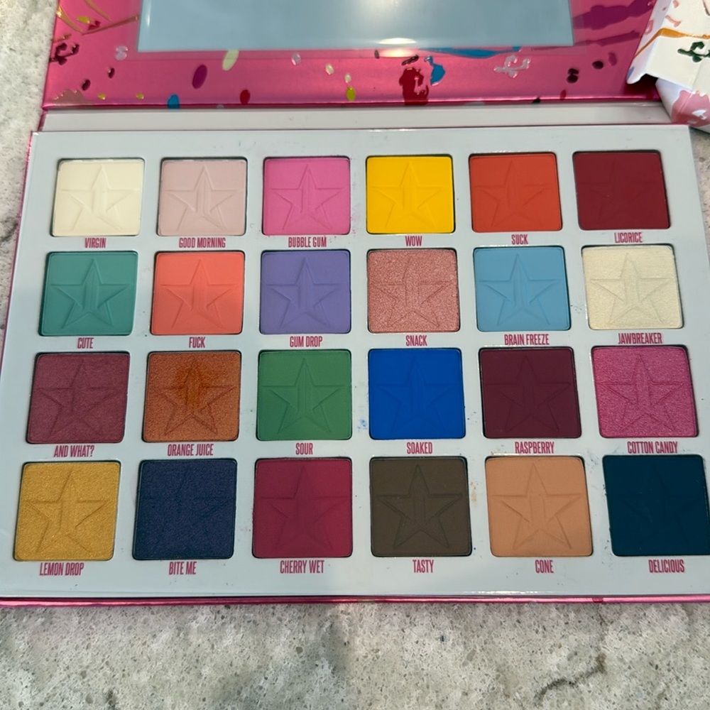 BNIB Jeffree Star Palette- JAWBREAKER